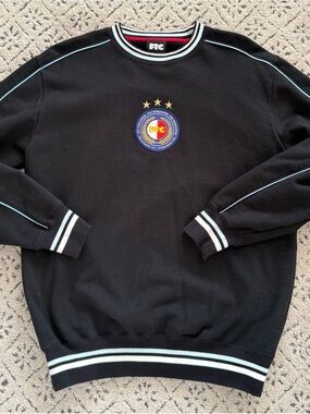 FTC National Team Crewneck Black Sweatshirt Men’s Medium GOAT Trendy